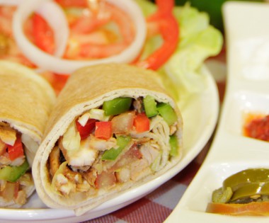 Shawarma Close Up