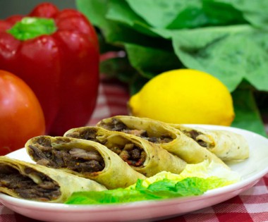 Shawarma Close Up