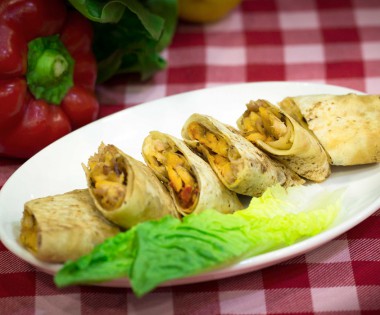 Shawarma Close Up