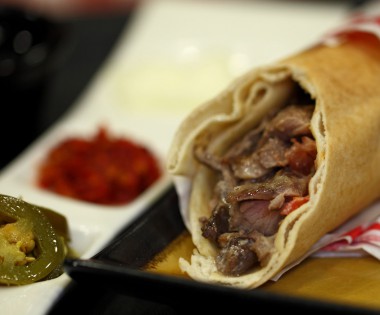Shawarma Close Up